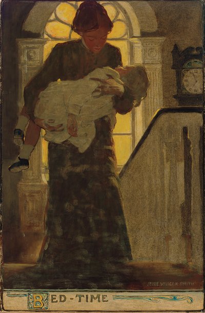 Ora di dormire, c.1902 da Jessie Willcox Smith