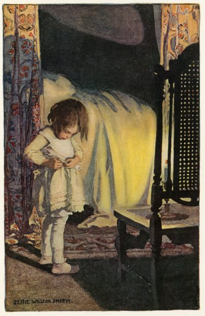 Letto in estate da Jessie Willcox Smith