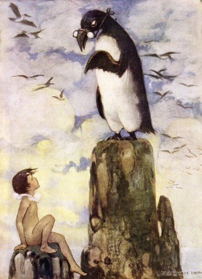 Illustrazione per The Water Babies di Charles Kingsley da Jessie Willcox Smith