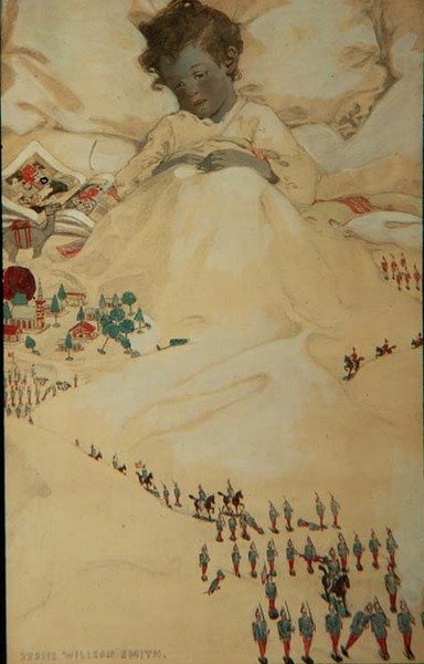 La Terra del Controspalliera da Jessie Willcox Smith