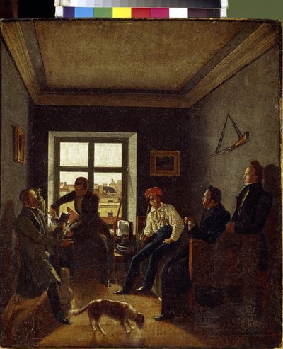 Sette di sera (serata letteraria) da Jevgraf Fiodorovitch Krendovsky