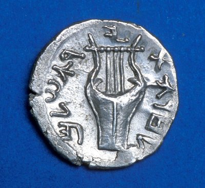 Moneta dalla Rivolta di Bar Kochba, 134-135 da Jewish School