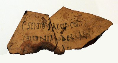 Frammento di Erode da Masada da Jewish School