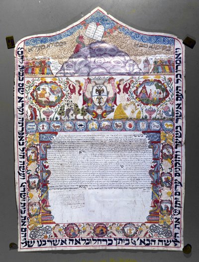 Contratto di matrimonio ebraico, Ketubah da Jewish School