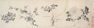 Fiori delle quattro stagioni, dinastia Ming da Jiayan Chen