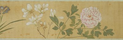 Cento Fiori, inizio XVII secolo (dettaglio) da Jiayan Chen