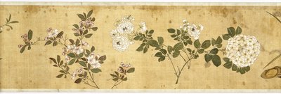 Cento Fiori, inizio XVII secolo (dettaglio) da Jiayan Chen