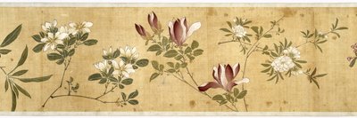 Cento Fiori, inizio XVII secolo (dettaglio) da Jiayan Chen