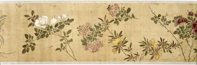 Cento Fiori, inizio XVII secolo (dettaglio) da Jiayan Chen