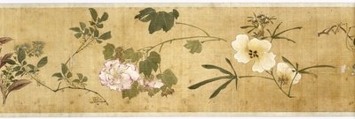 Cento Fiori, inizio XVII secolo (dettaglio) da Jiayan Chen