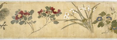Cento Fiori, inizio XVII secolo (dettaglio) da Jiayan Chen