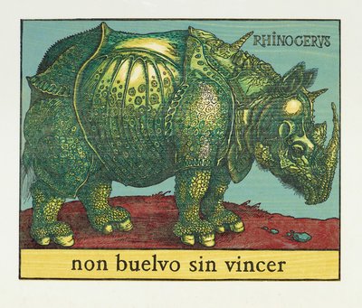 Rinoceronte verde, 2007 da Jim Monson