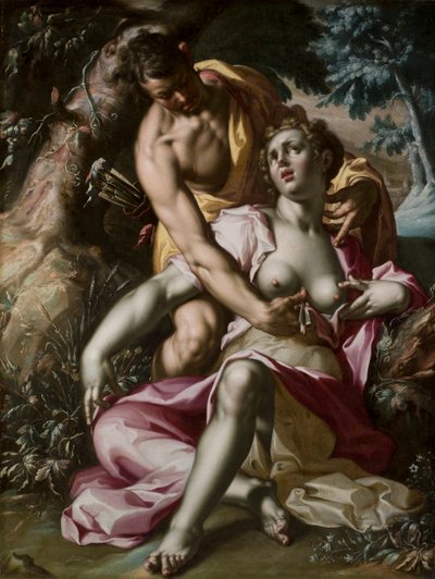 Cefalo e Procri (La morte di Procri) da Joachim Anthonisz Wtewael