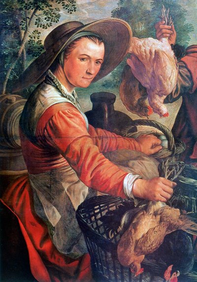 Al mercato (dettaglio) da Joachim Beuckelaer