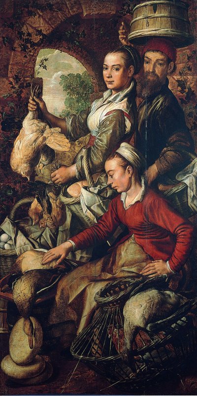 Scena di Mercato, c. 1565 da Joachim Beuckelaer