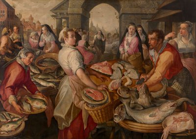 Mercato del pesce da Joachim Beuckelaer