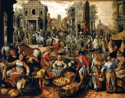 Mercato con Ecce Homo da Joachim Beuckelaer