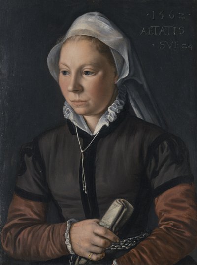 Ritratto di una giovane donna, 1562 da Joachim Beuckelaer