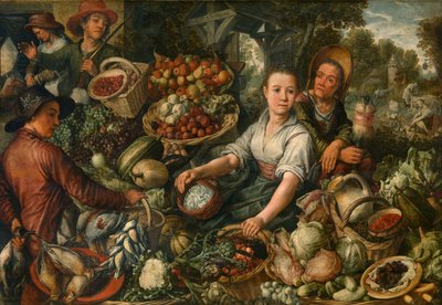 Mercato delle verdure da Joachim Beuckelaer