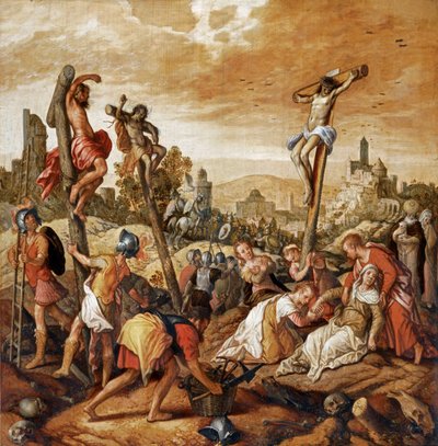 Crocifissione ... da Joachim Bueckelaer