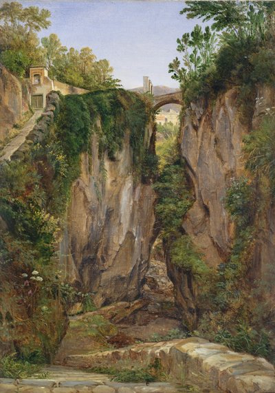Una Valle Rocciosa a Sorrento da Joachim Faber
