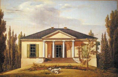 Casa di campagna, 1829 da Joachim Faber