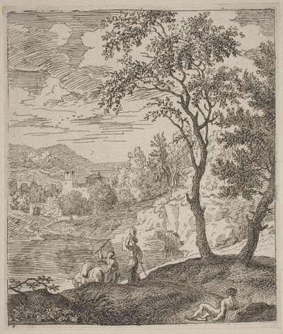Paesaggi nello stile di Poussin da Joachim Franz Beich