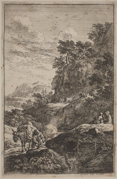 Paesaggi nello stile di Salvator Rosa da Joachim Franz Beich
