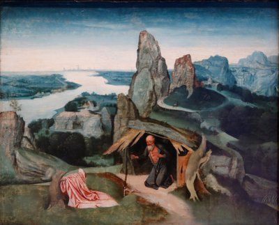 San Girolamo nel deserto da Joachim Patenier