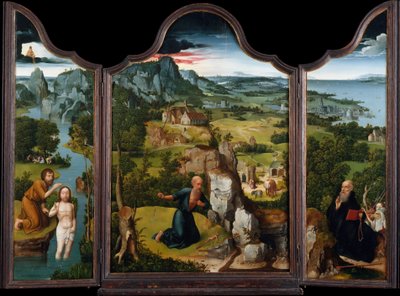 La penitenza di San Girolamo, c.1512-15 da Joachim Patenier