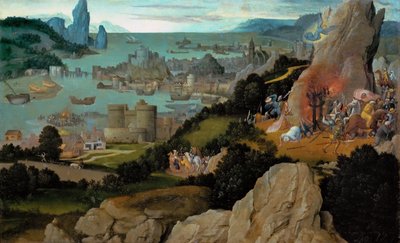 Il martirio di Santa Caterina da Joachim Patinir