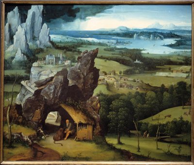 Paesaggio con San Girolamo da Joachim Patinir