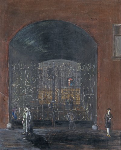 Scena di strada da Joachim Ringelnatz