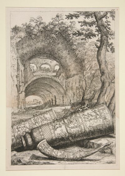 Un corno e due alti da Joachim von Sandrart
