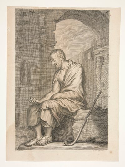 Belisario, da Sculpturae Veteris Admirata da Joachim von Sandrart