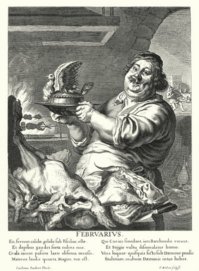 Febbraio da Joachim von Sandrart