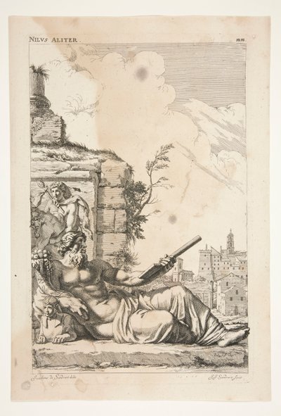 NILUS ALITER, da Sculpturae Veteris Admirata da Joachim von Sandrart