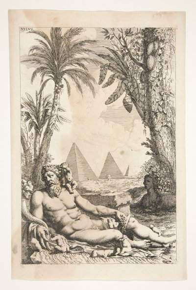 Nilus, da Sculpturae Veteris Admirata da Joachim von Sandrart