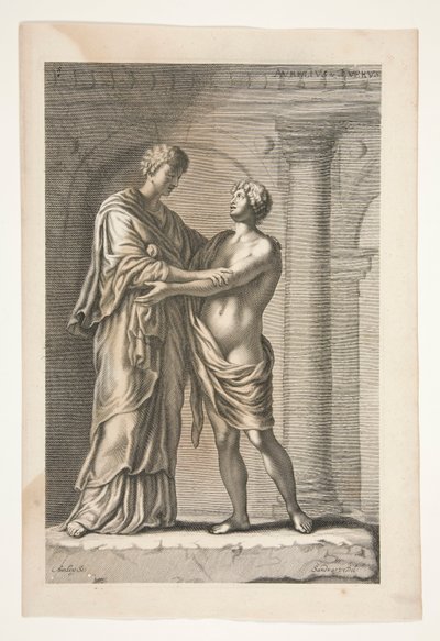 Papirio, da Sculpturae Veteris Admirata da Joachim von Sandrart