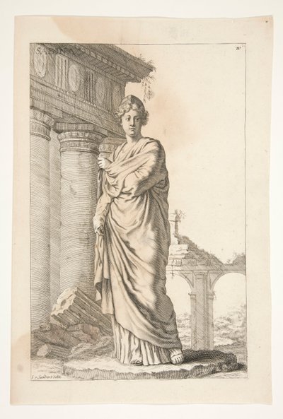 Sabina, da Sculpturae Veteris Admirata da Joachim von Sandrart