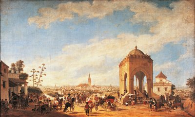 La Cruz del Campo, Siviglia da Joachin Dominguez Becquer
