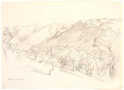 Paesaggio montano, Attina da Joakim Frederik Skovgaard