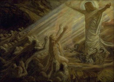 Cristo nel regno dei morti. Studio da Joakim Frederik Skovgaard