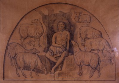 Il buon pastore da Joakim Frederik Skovgaard