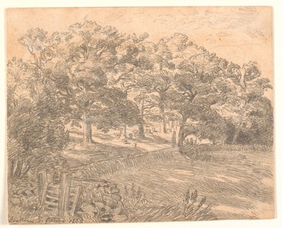 Margine del bosco da Joakim Frederik Skovgaard