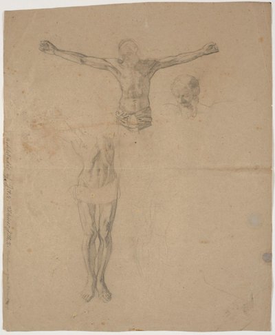 Uomo crocifisso da Joakim Frederik Skovgaard