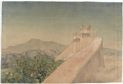 Il muro del paradiso da Joakim Frederik Skovgaard
