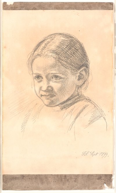 Ritratto di Eline Skovgaard? da Joakim Frederik Skovgaard