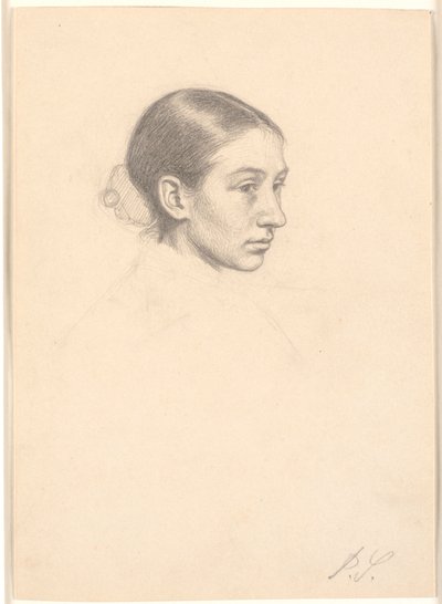 Ritratto di Suzette Kathrine Skovgaard (sposata Holten) da Joakim Frederik Skovgaard
