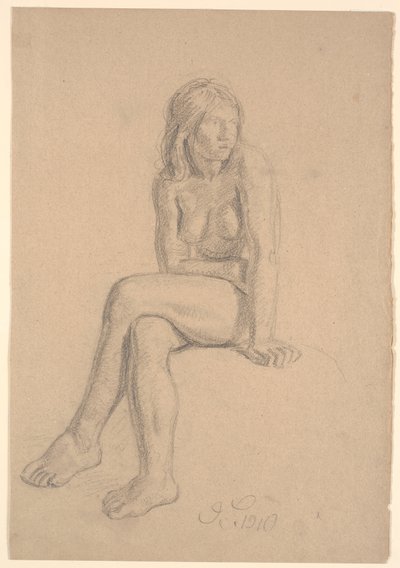 Eva seduta da Joakim Frederik Skovgaard